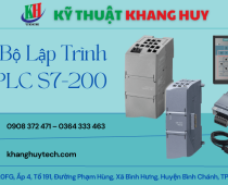 Kỹ Thuật Khang Huy - Địa chỉ cung cấp bộ lập trình PLC S7-200 giá rẻ tại TP.HCM
