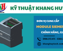 Kỹ Thuật Khang Huy - Đơn vị cung cấp module Siemens chính hãng, giá rẻ tại TP.HCM