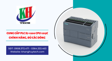 Khang Huy Tech: Cung cấp PLC S7-1200 CPU 1215C chính hãng, đủ các dòng