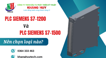So sánh PLC Siemens S7-1200 và PLC Siemens S7-1500: Nên chọn loại nào? 