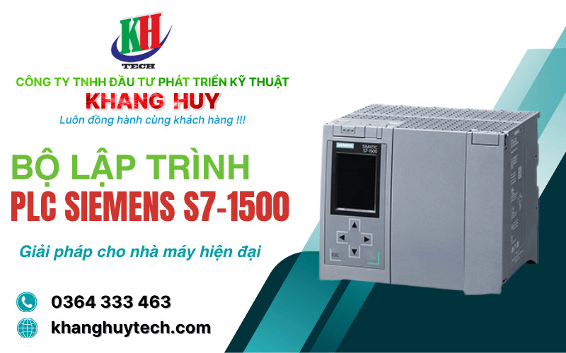 bộ lập trình PLC Siemens S7-1500