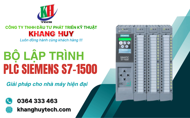 bộ lập trình PLC Siemens S7-1500