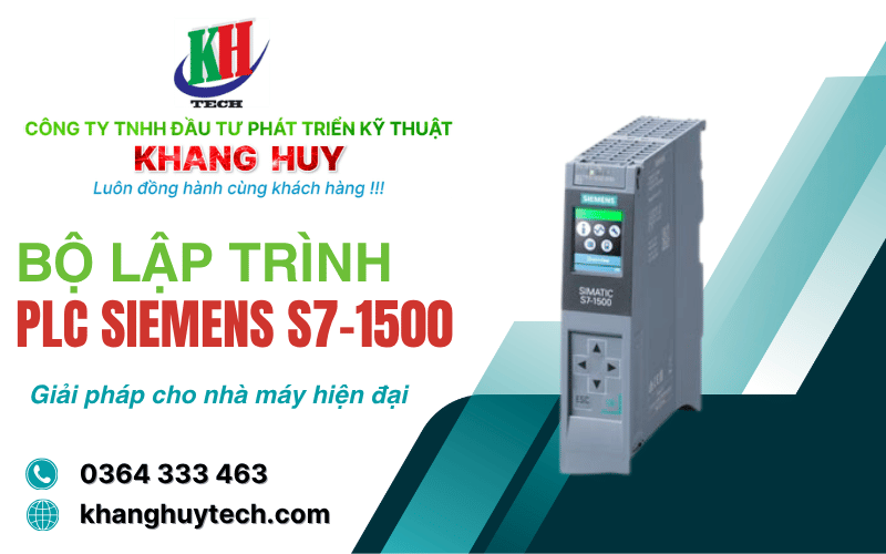 bộ lập trình PLC Siemens S7-1500