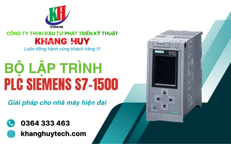 bộ lập trình PLC Siemens S7-1500