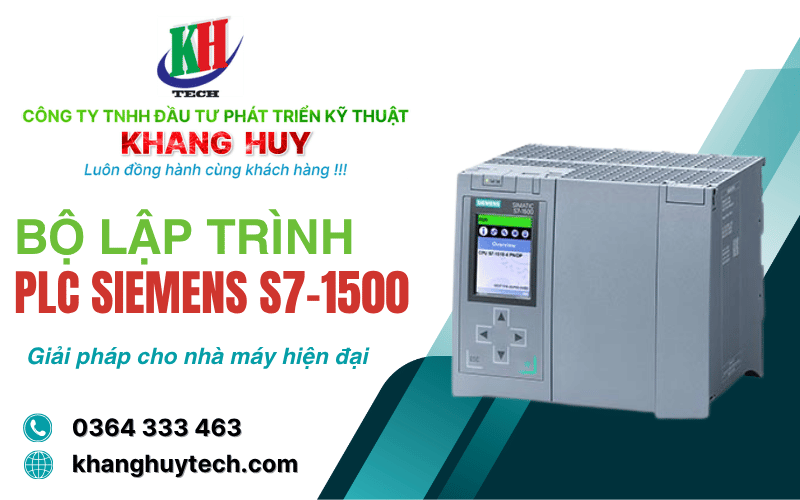 bộ lập trình PLC Siemens S7-1500