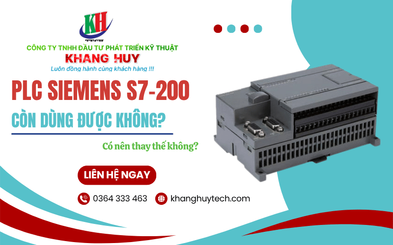 PLC Siemens S7-200 còn dùng được không