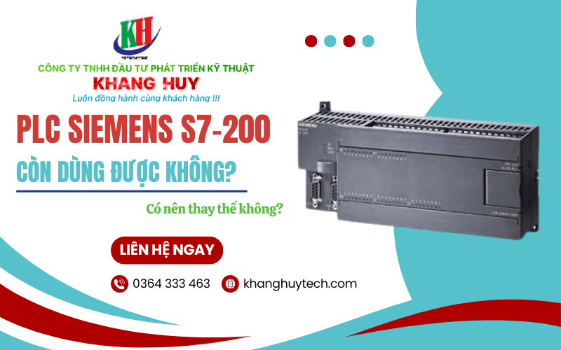 PLC Siemens S7-200 còn dùng được không
