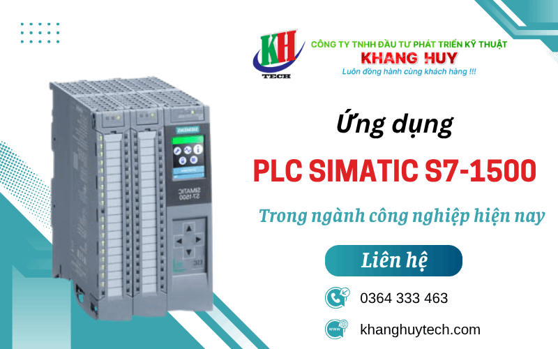 ứng dụng SIMATIC S7-1500