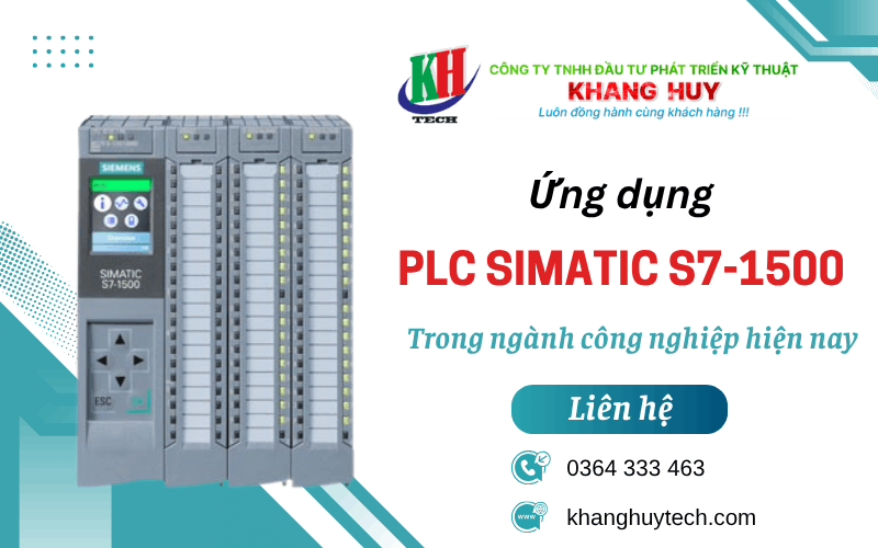 ứng dụng SIMATIC S7-1500